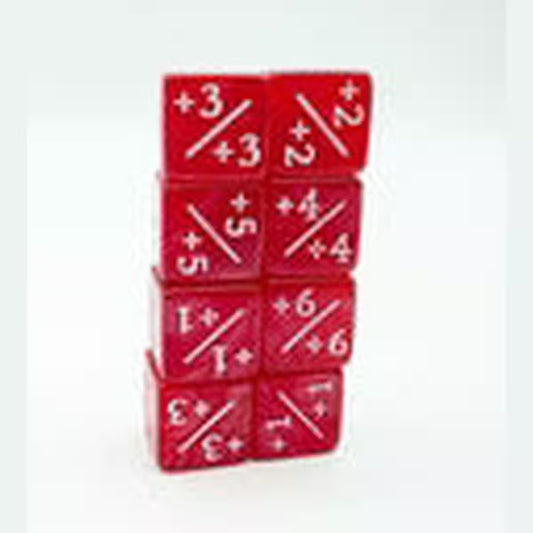 +1/+1 Counters for Card Games Set of 8