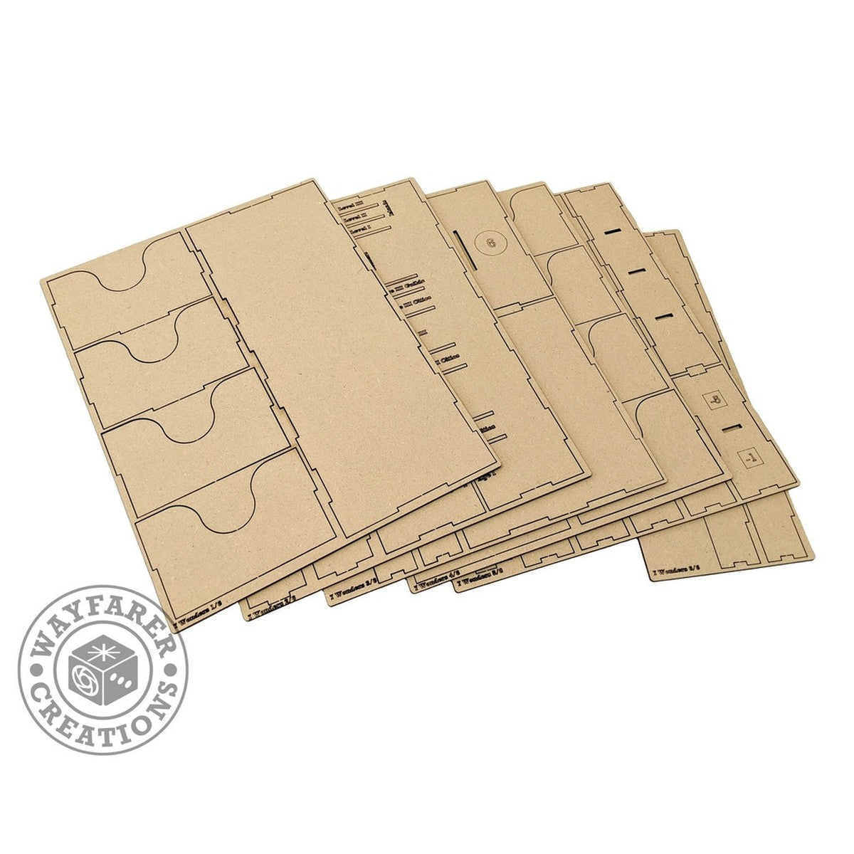 7 Wonders 2nd Edition Board Game Organizer Insert