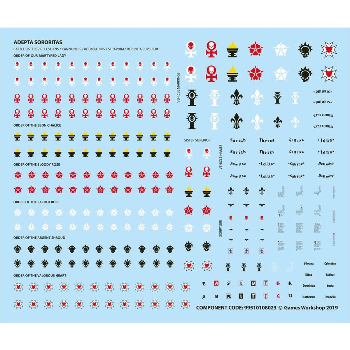 Adepta Sororitas: Sisters Novitiate Squad