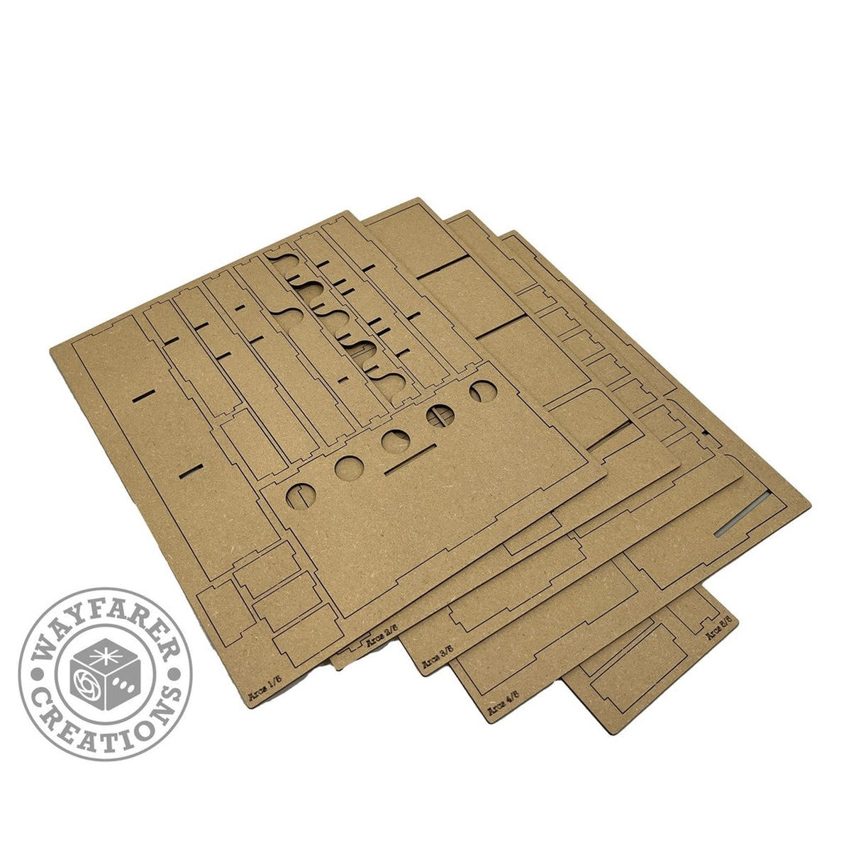 Arcs Board Game Organizer Insert