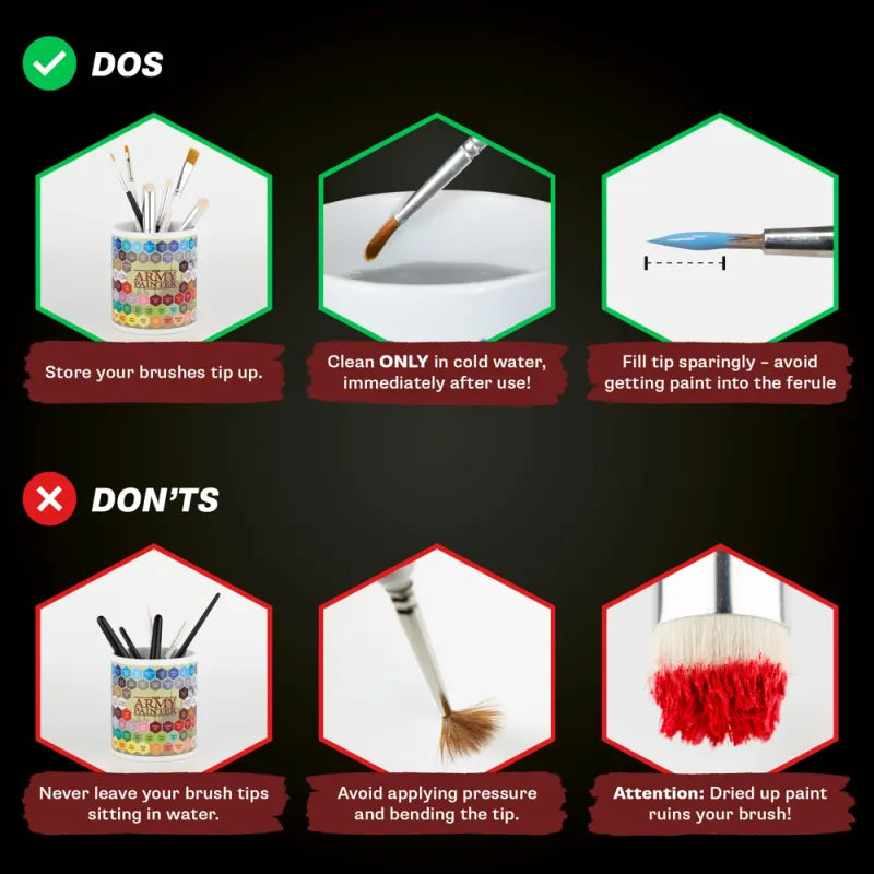 Army Painter Brush: Hobby Starter Brush Set