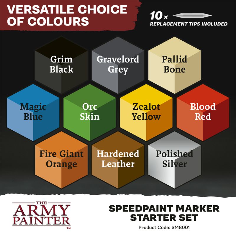 Army Painter Speedpaint Markers: Starter Set