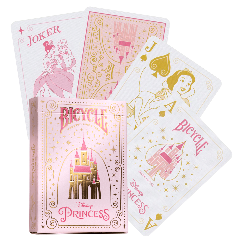 Bicycle Disney Princess Pink Cards