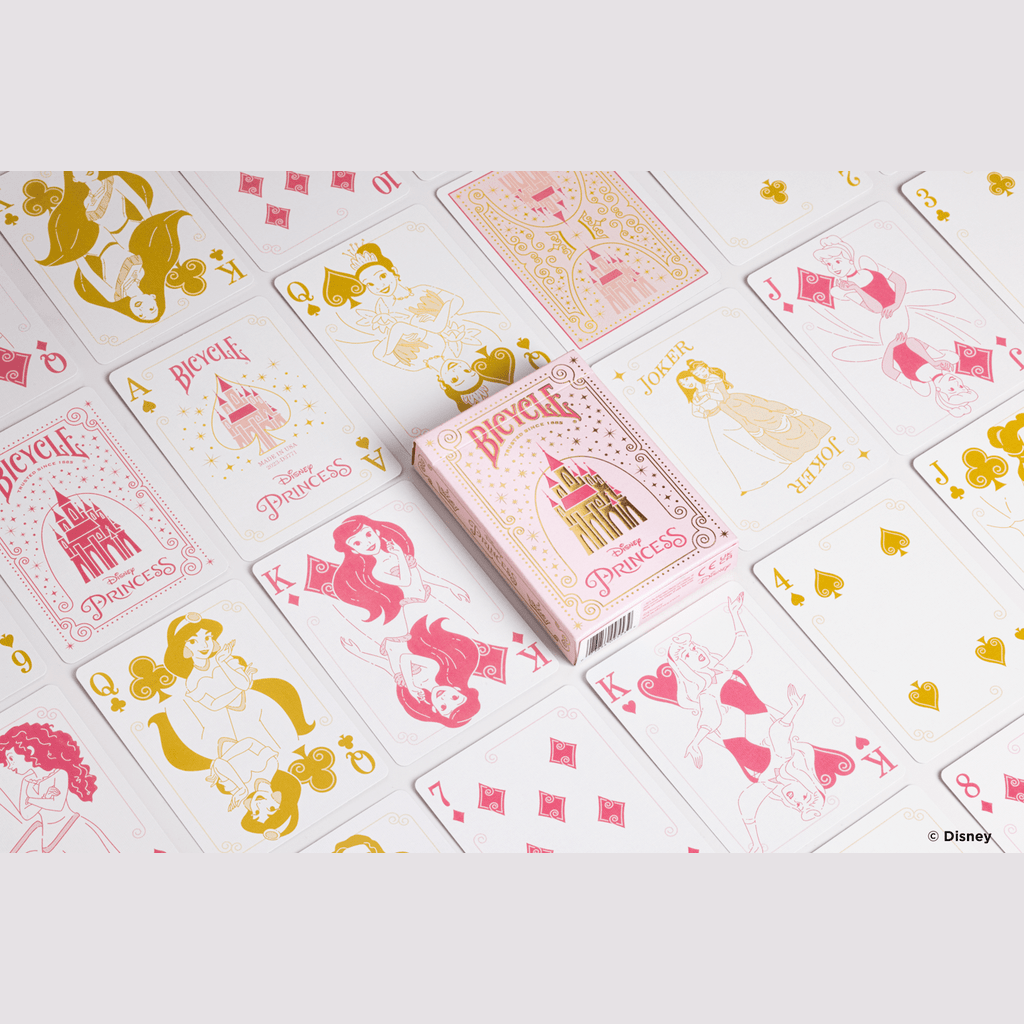 Bicycle Disney Princess Pink Cards