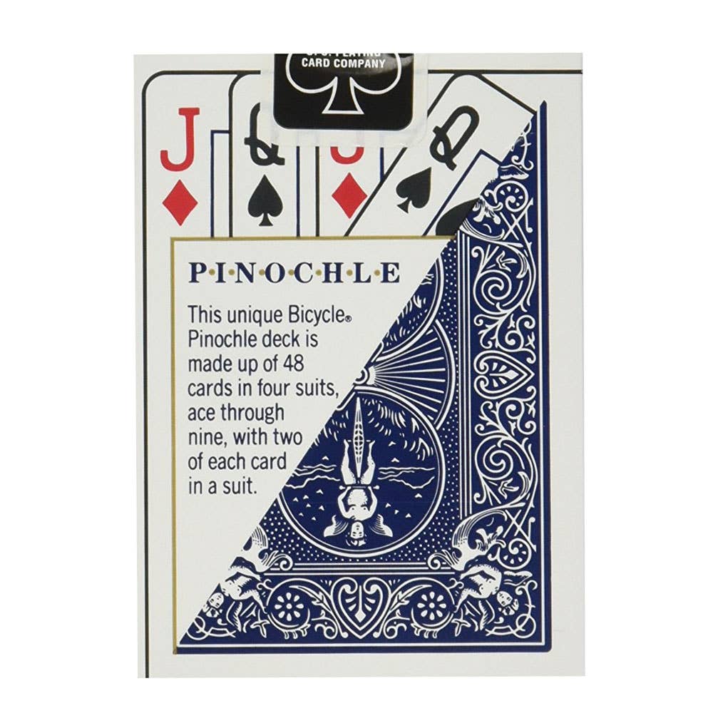 Bicycle Pinochle Standard Cards Blue