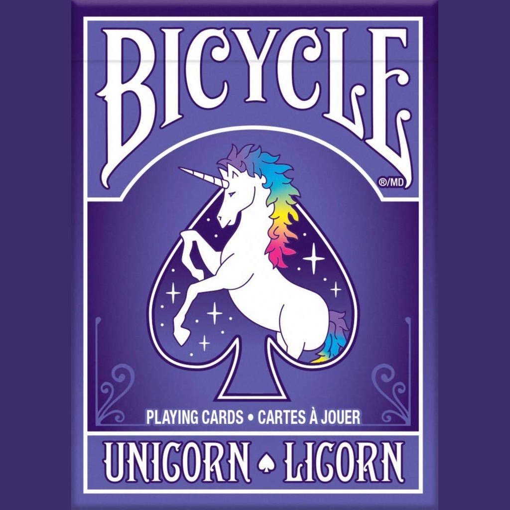 Bicycle Unicorn Playing Cards
