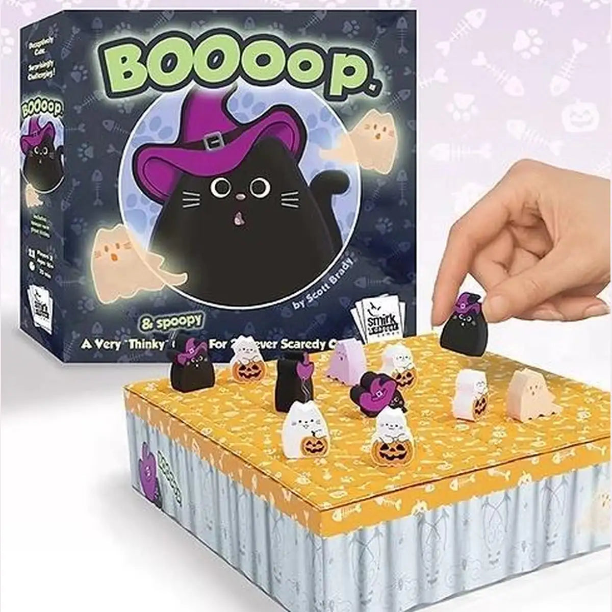 Boooop - 2-Player Strategy Game with Spooky Cats and Kittens