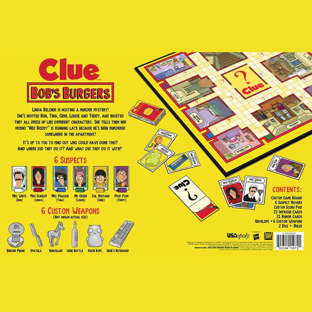 CLUE®: Bob's Burgers
