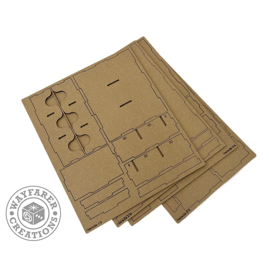 Cascadia Board Game Organizer Insert