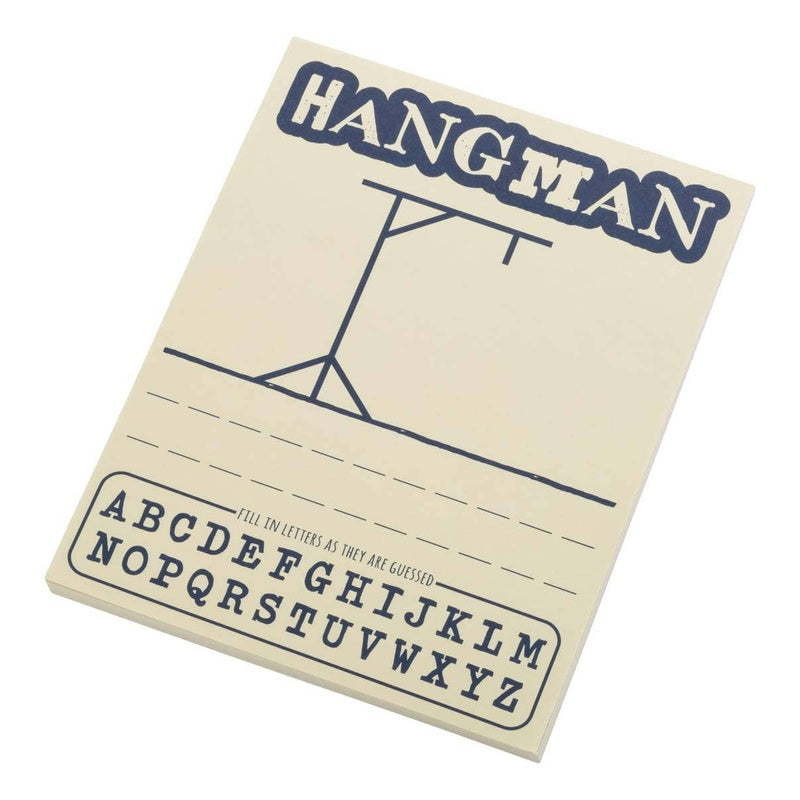 Classic Notepad Games, Hangman, Dot To Dot, Tic-Tac-Toe