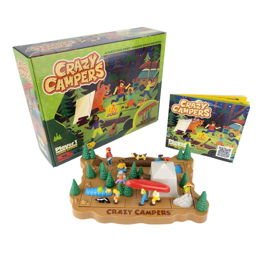 Crazy Campers -single player logic game