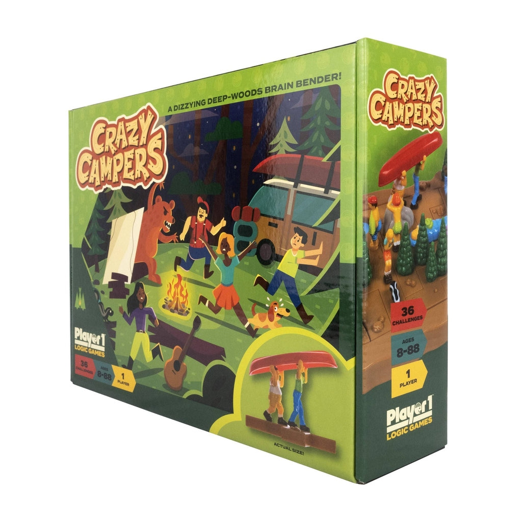 Crazy Campers -single player logic game