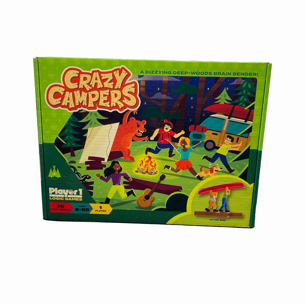 Crazy Campers -single player logic game