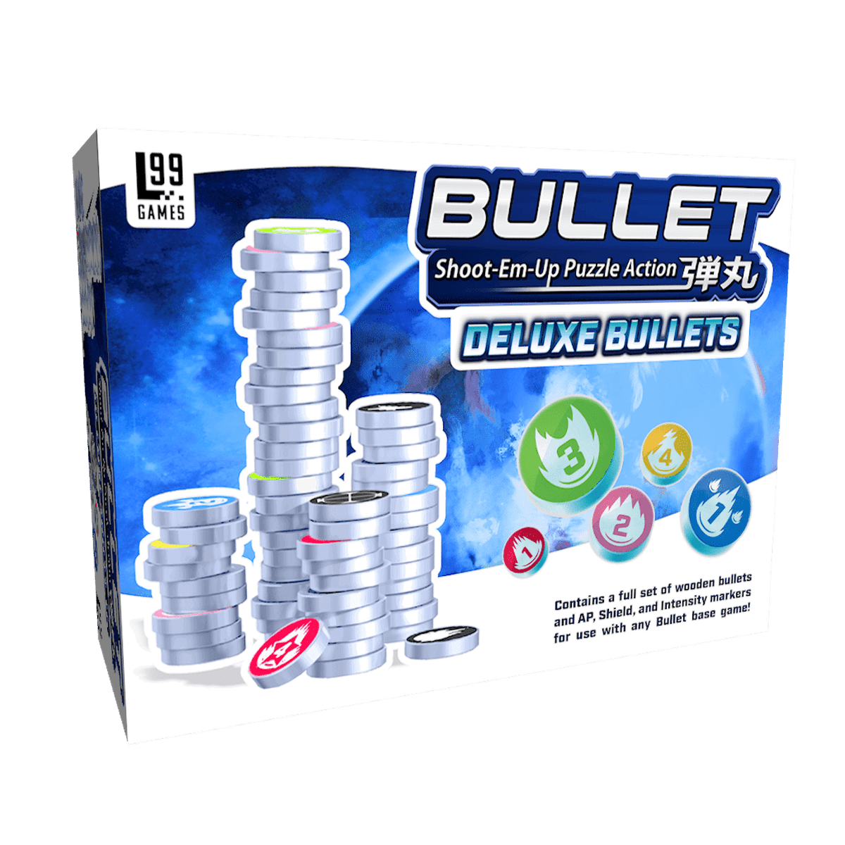 Deluxe Wooden Tokens for Bullet
