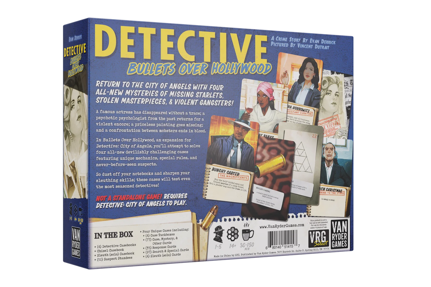 Detective City of Angels: Bullets Over Hollywood Expansion