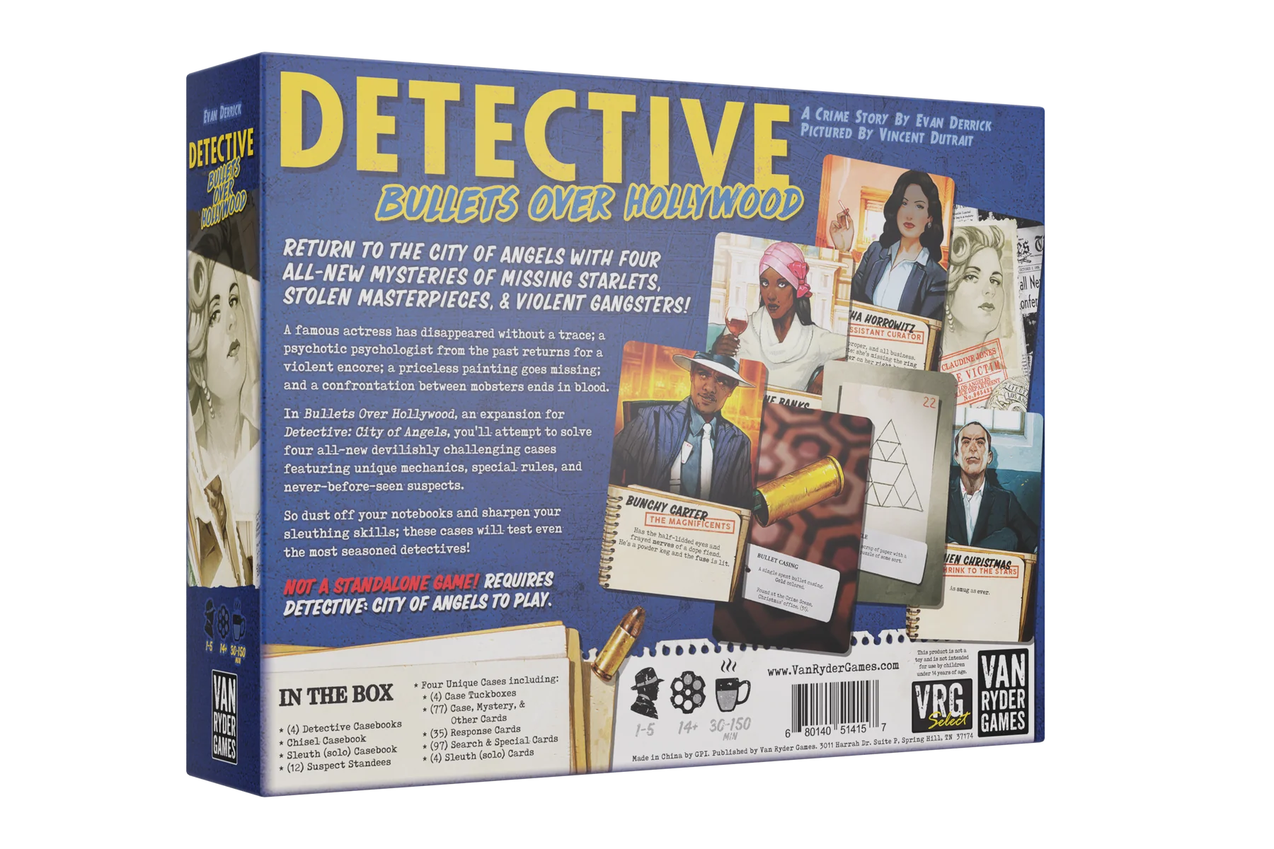 Detective City of Angels: Bullets Over Hollywood Expansion