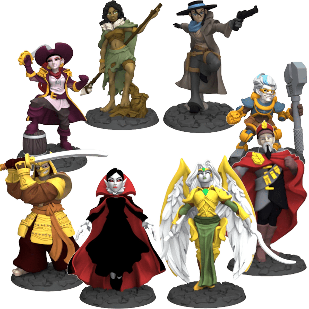 Dice Throne: Painted Sculpts