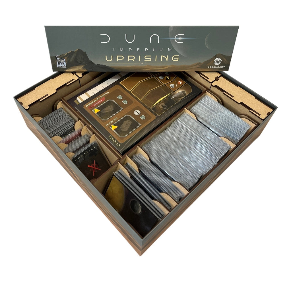 Dune Imperium Uprising Board Game Organizer Insert
