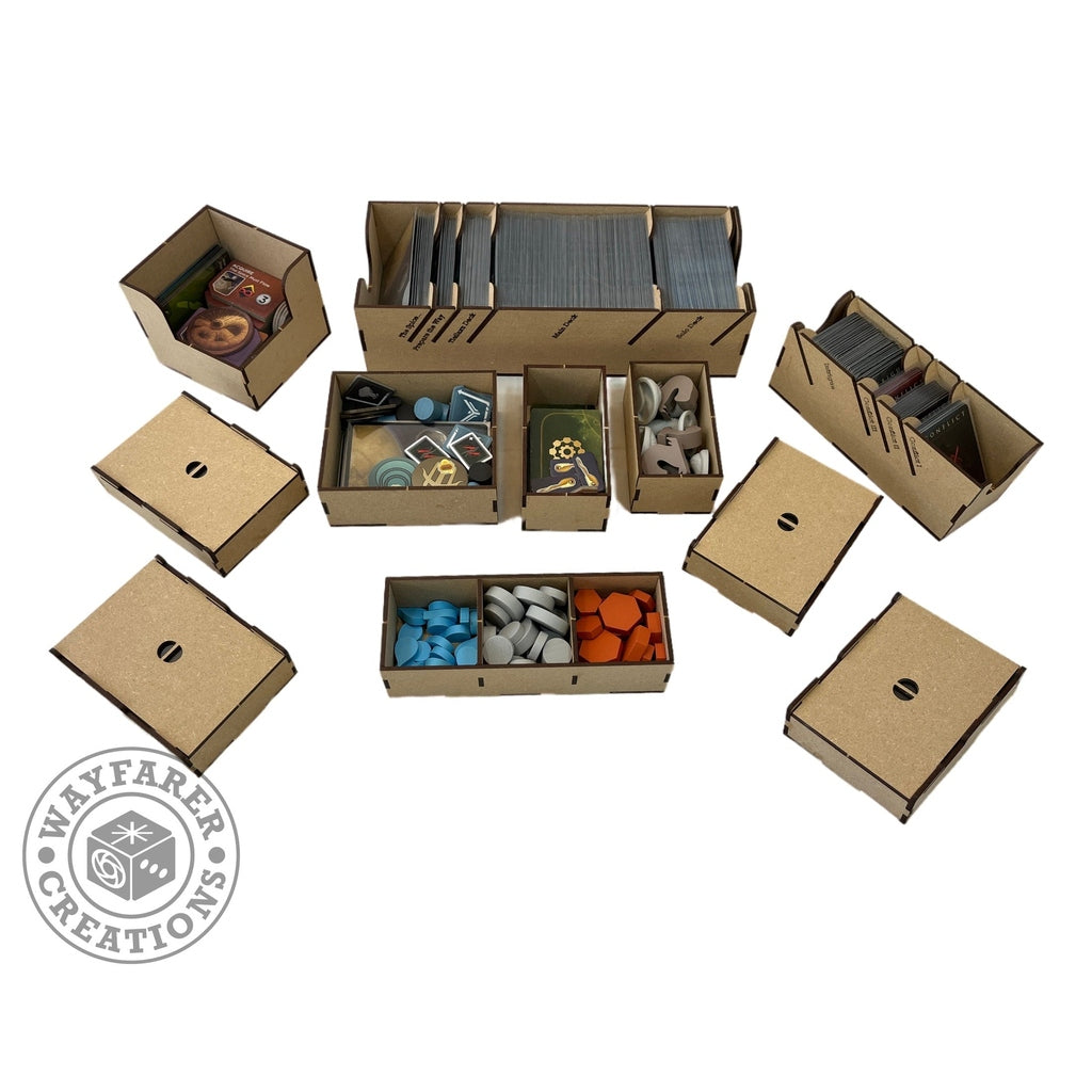 Dune Imperium Uprising Board Game Organizer Insert