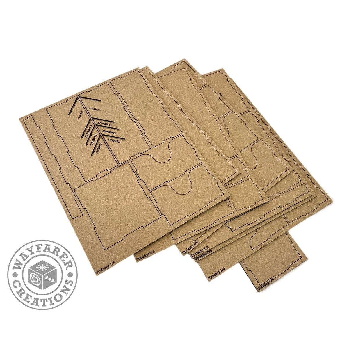 Dune Imperium Uprising Board Game Organizer Insert