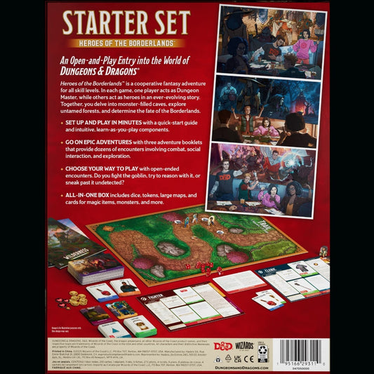 Dungeons & Dragons: 2024 Starter Set Heroes of the Borderlands