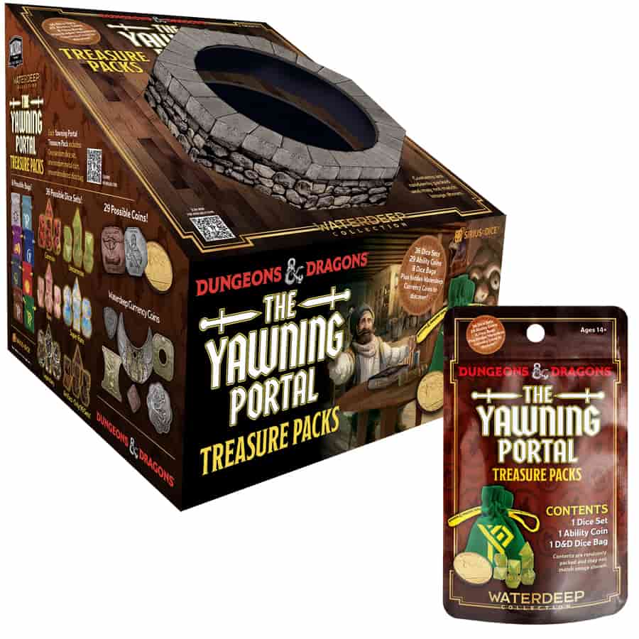 Dungeons and Dragons: Yawning Portal Treasure Dice