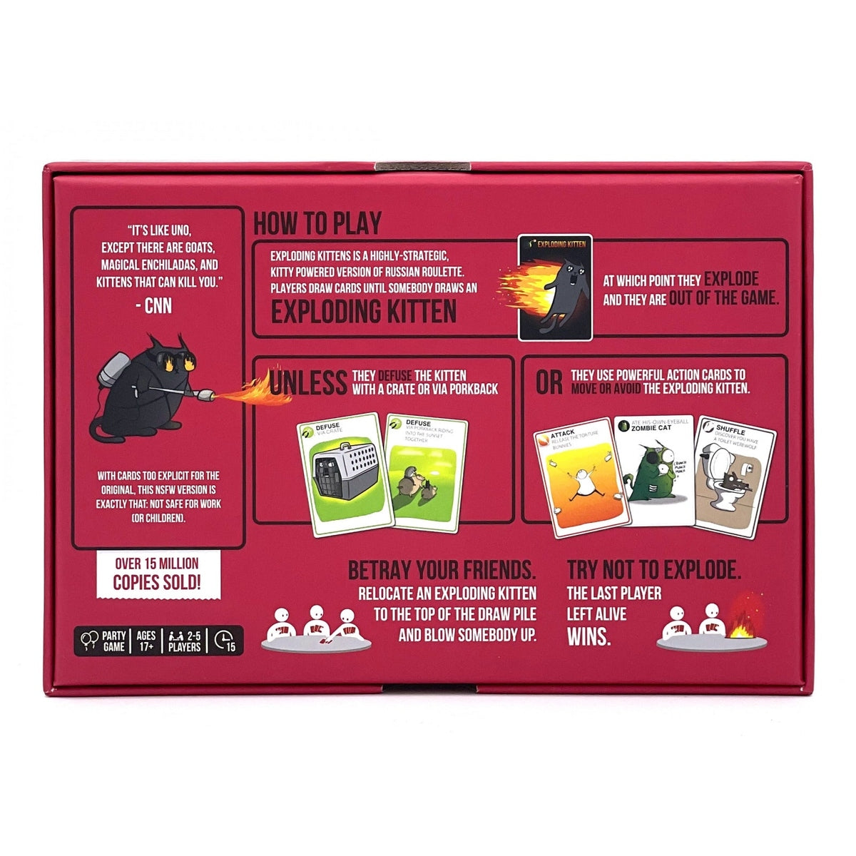 Exploding Kittens NSFW Edition