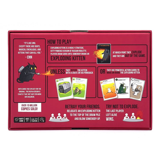 Exploding Kittens NSFW Edition