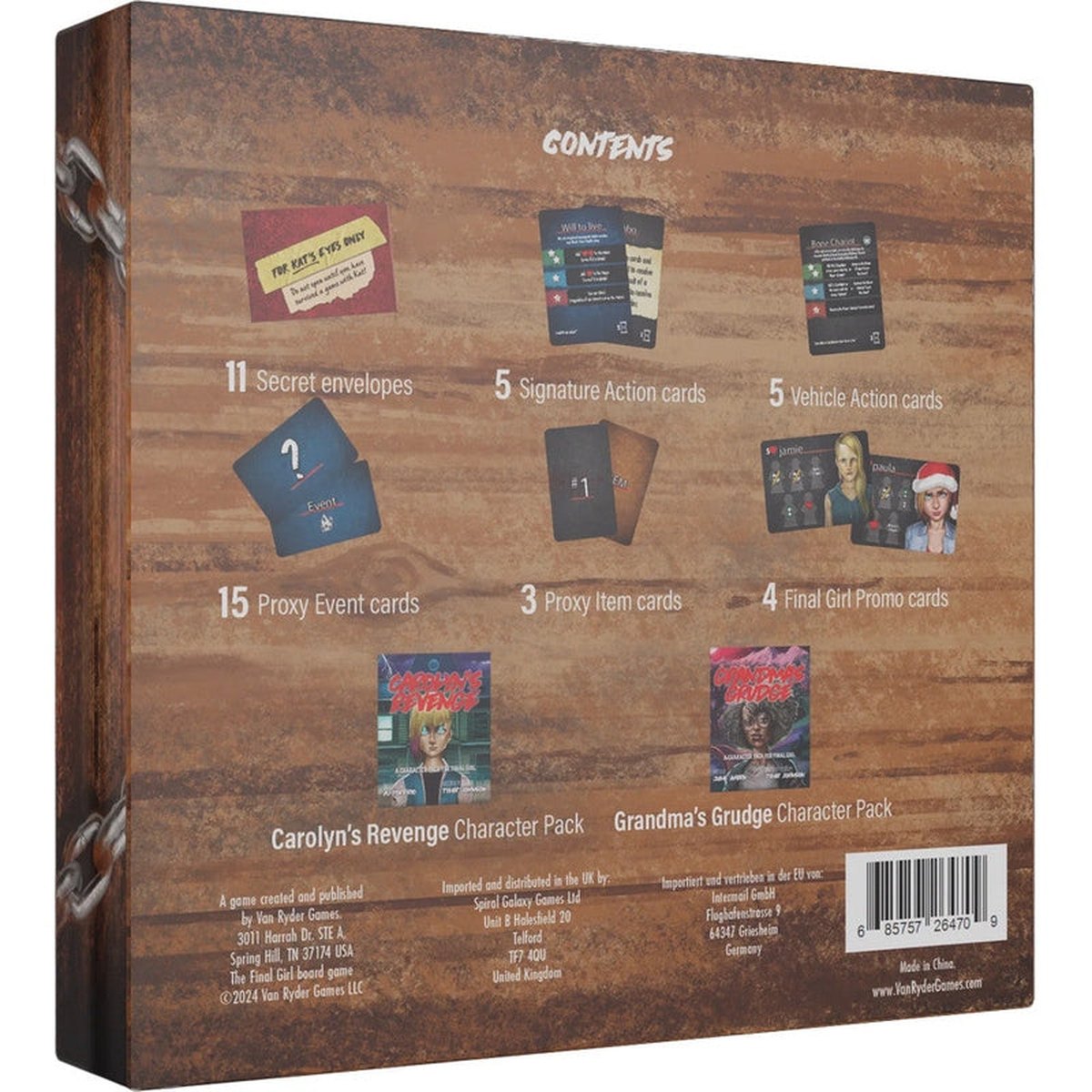 Final Girl: Series 3 - Guest Stars Box