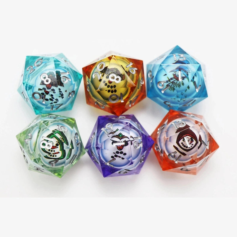 Foam Brain Dice Snow Quest Mystery Loot Pack