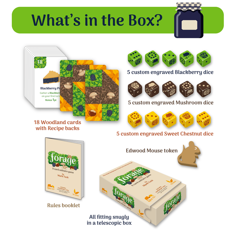 Forage: A 9 Card Solitaire Game