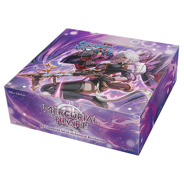 Grand Archive TCG: Mercurial Heart- Booster Box, Alter Edition
