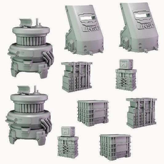 Halo: Flashpoint - UNSC Scenery Set