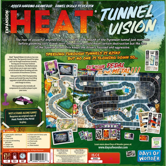 Heat: Pedal to the Metal - Tunnel Vision Expansion