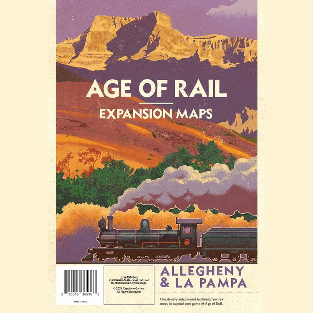 Iron Rail: 4 - Age of Rail Expansion Maps