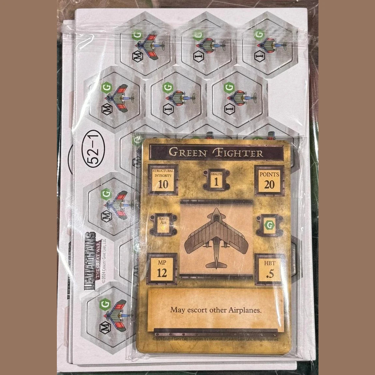 Leviathans The Great War - Plane Token Pack