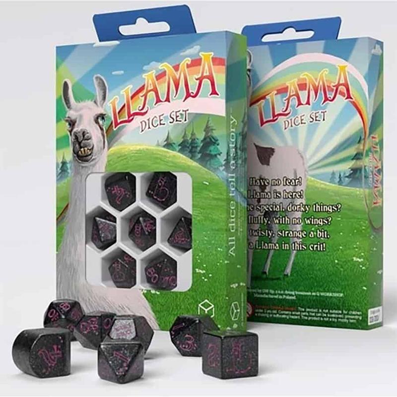 Llama Dice Set