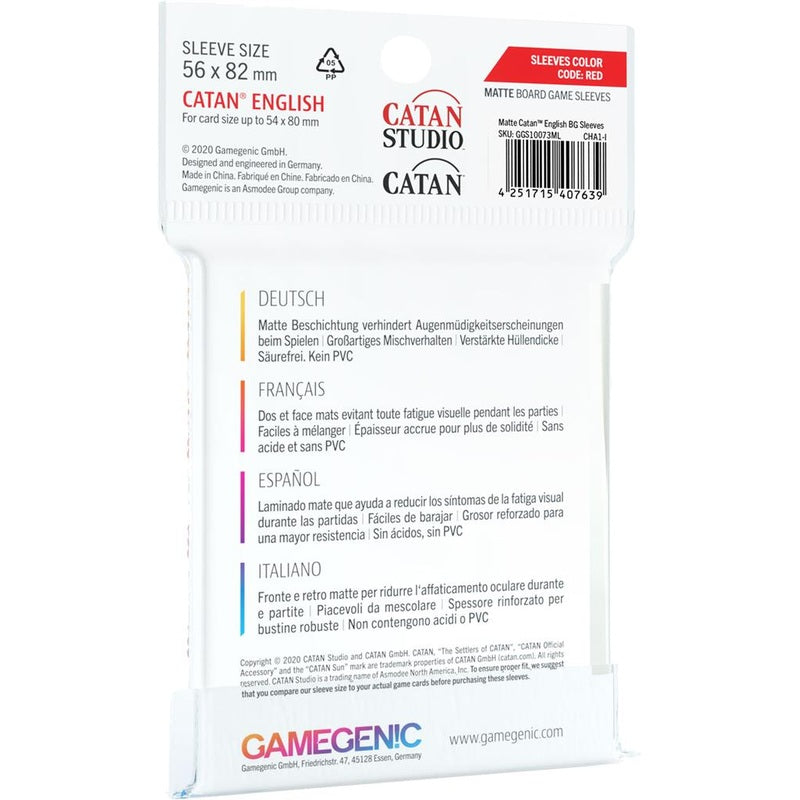 MATTE Catan Sleeves 56 x 82 mm