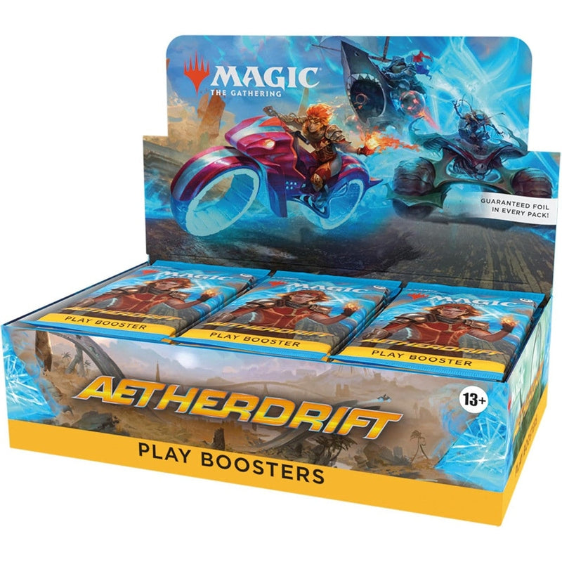 Magic the Gathering CCG: Aetherdrift Play Booster Display Box 30ct