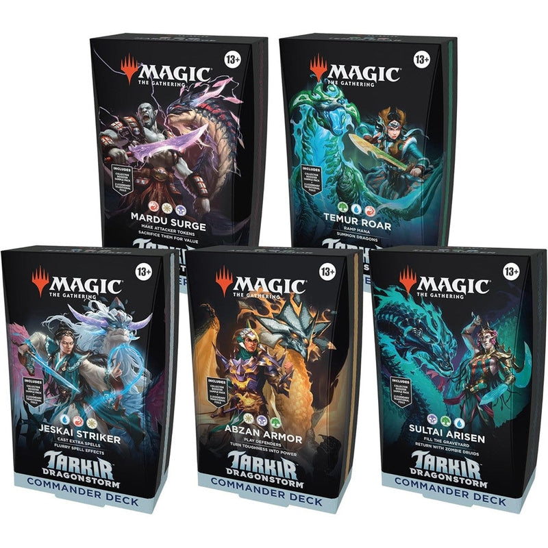 Magic the Gathering CCG: Tarkir Dragonstorm Commander Deck