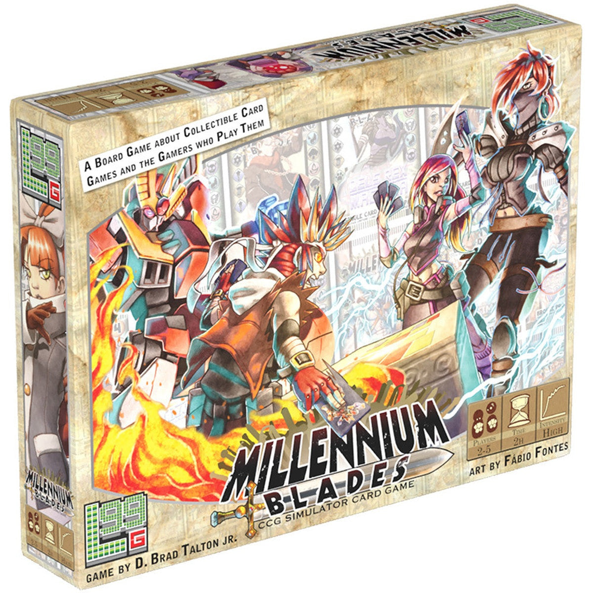 Millennium Blades CCG Simulator Card Game
