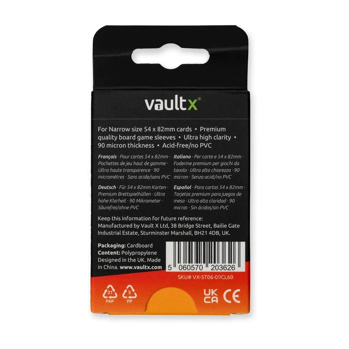 Narrow Catan Board Game Sleeves