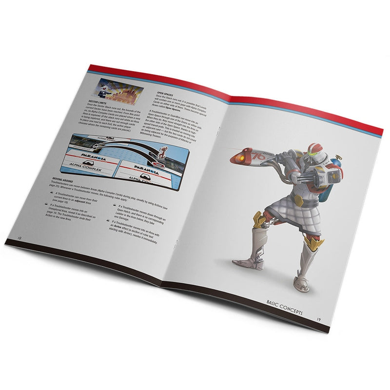 Paranoia The Uncooperative Board Game