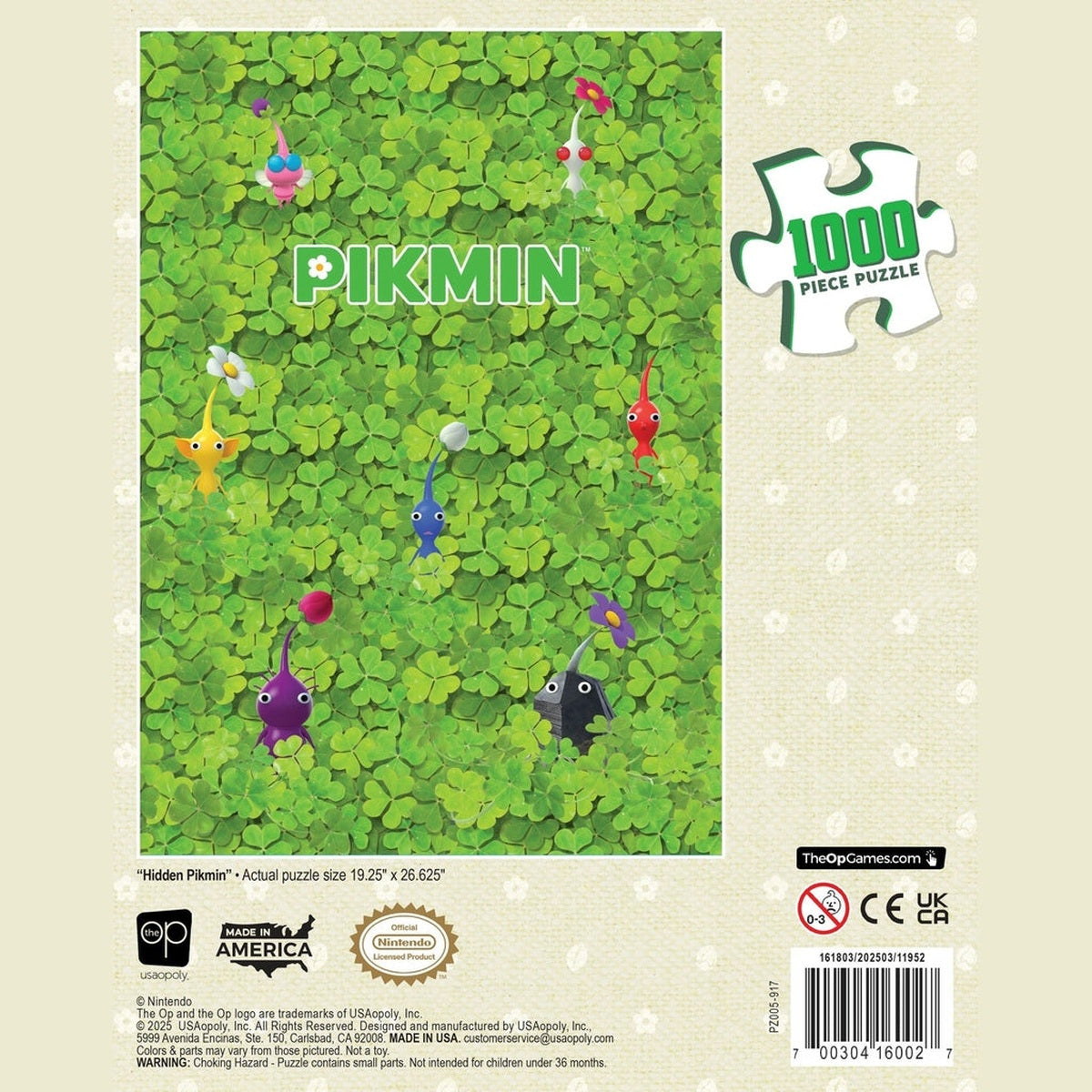Pikmin "Hidden Pikmin" 1,000-Piece Puzzle