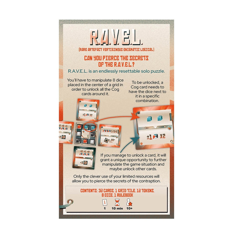 RAVEL - Solo Puzzle Game