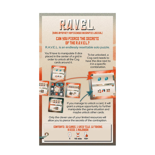 RAVEL - Solo Puzzle Game