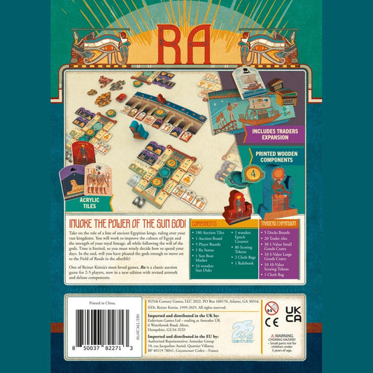 Ra Sun God Edition Includes Traders Expansion