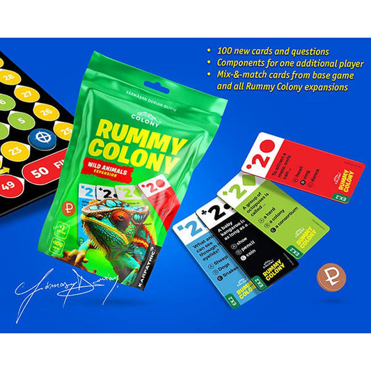 Rummy Colony: Wild Animals Expansion