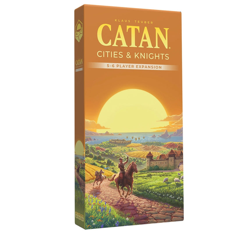 Settlers of Catan Board Game Extension: Cities & Knights 5-6 Player 6th Edition 2025
