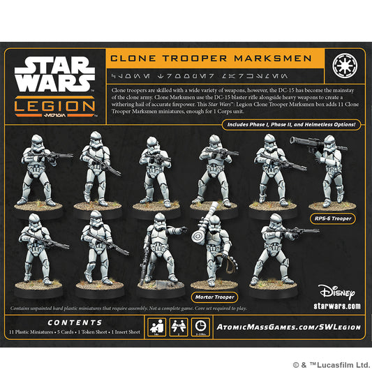 Star Wars: Legion – Clone Trooper Marksmen